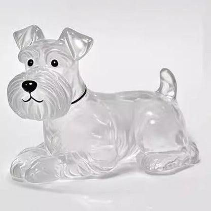 Dog Hair Collector Keychain Charm Memorial Storage Box