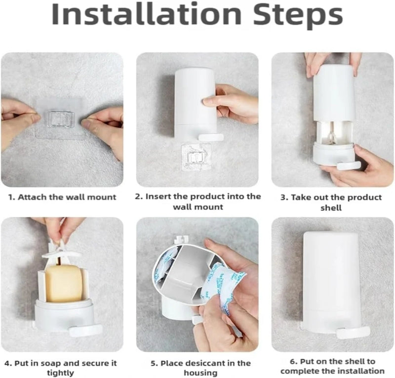 Wall-Mounted Soap Grinder