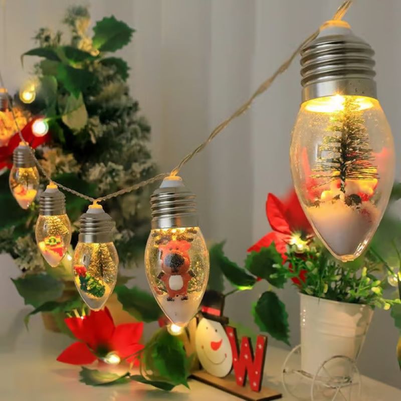 Christmas String Lights - Led Bulb String Lights