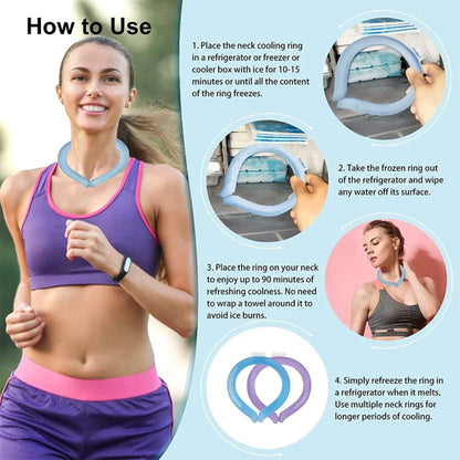 Reusable Neck Cooling Wraps Tube