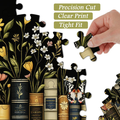 Wildflower Pages Jigsaw Wooden Puzzle 1000 Pieces