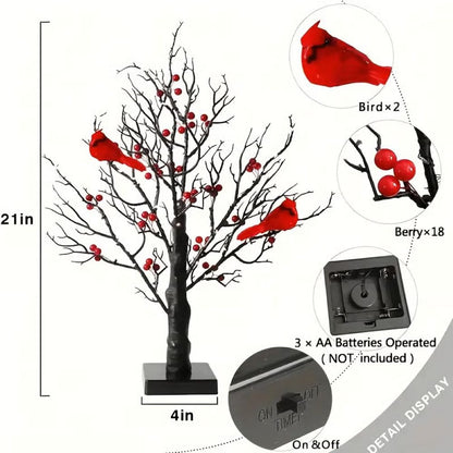 LED Vintage Glowing Tree