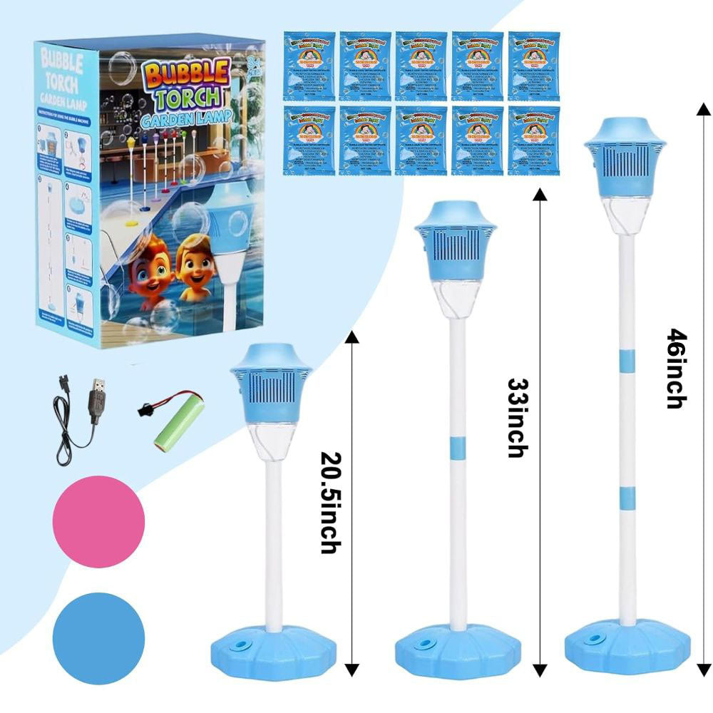 Adjustable-Height Magic Bubble Machine