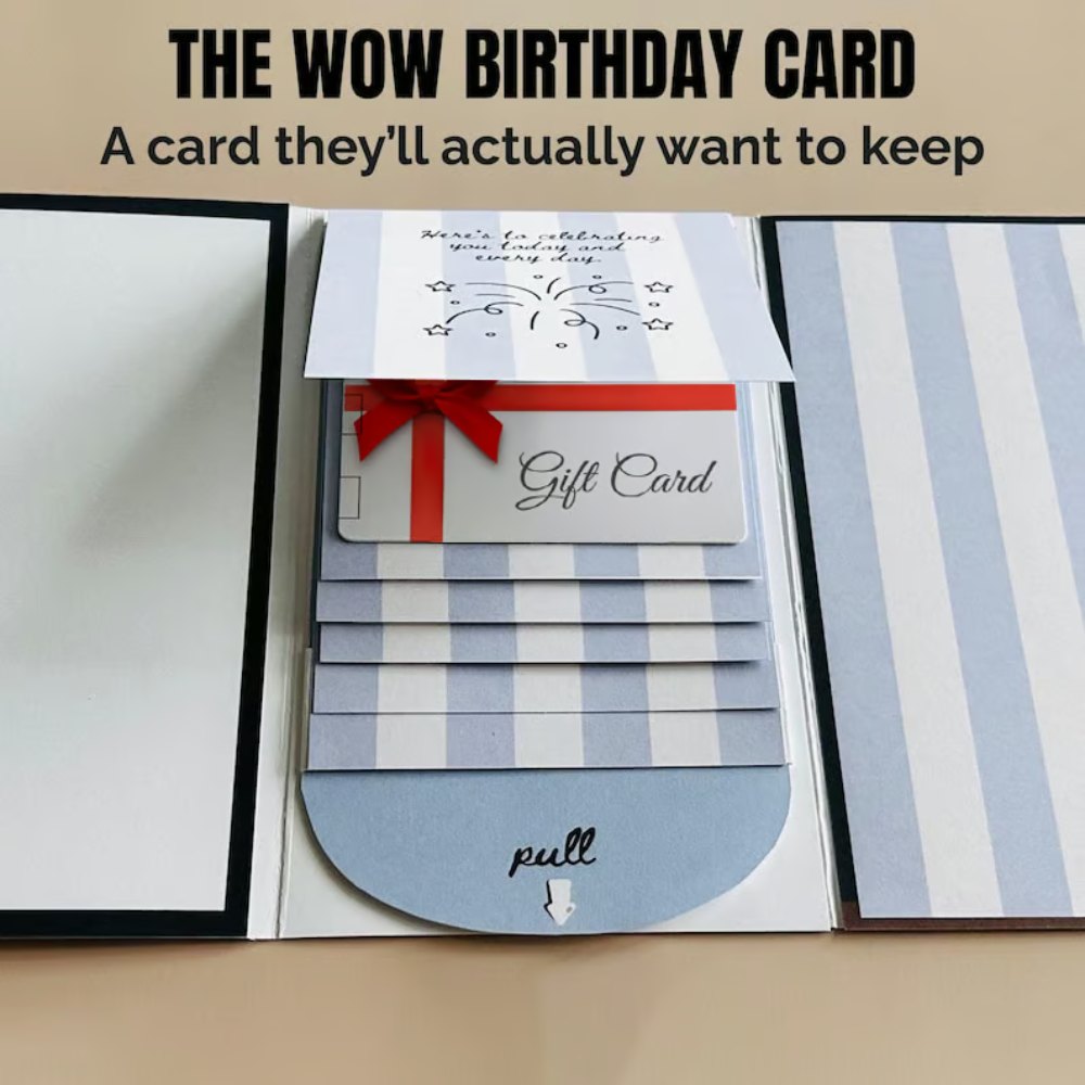 Christmas Gift Card Holder Book – Handmade Holiday Surprise, Festive Design & Heartfelt Gifting Magic