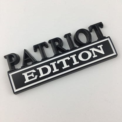Patriot Edition - Emblem Sticker Badge, Funny Decals for Car, Truck, SUV, Motorcycle - TE038