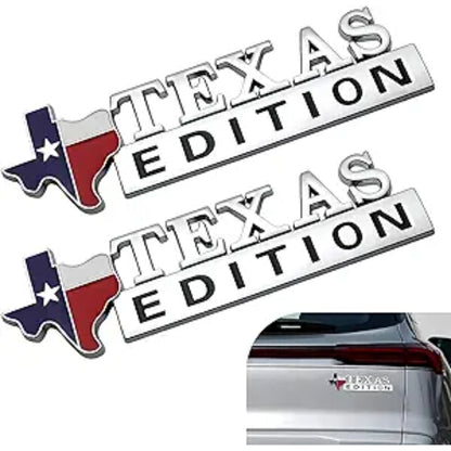 Texas Edition - Emblem Sticker Badge, Funny Decals for Car, Truck, SUV, Motorcycle - TE026