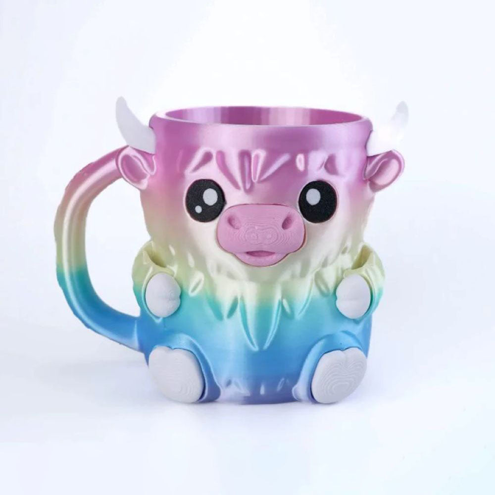 Highland Cow Ice Cream Mug Holder