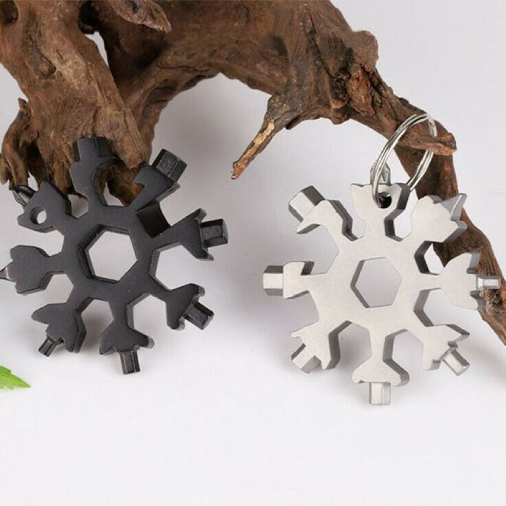 Snowflake - MultiTool 18-in-1 Stainless Steel Portable For Outdoor Adventure