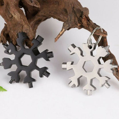 Snowflake - MultiTool 18-in-1 Stainless Steel Portable For Outdoor Adventure