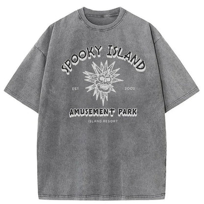 Spooky Island Halloween T-Shirt