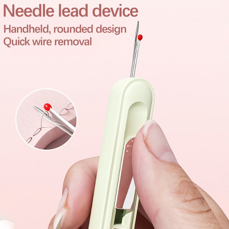 Automatic Needle Threader - 2 in 1 Threading and Thread Removal Tools