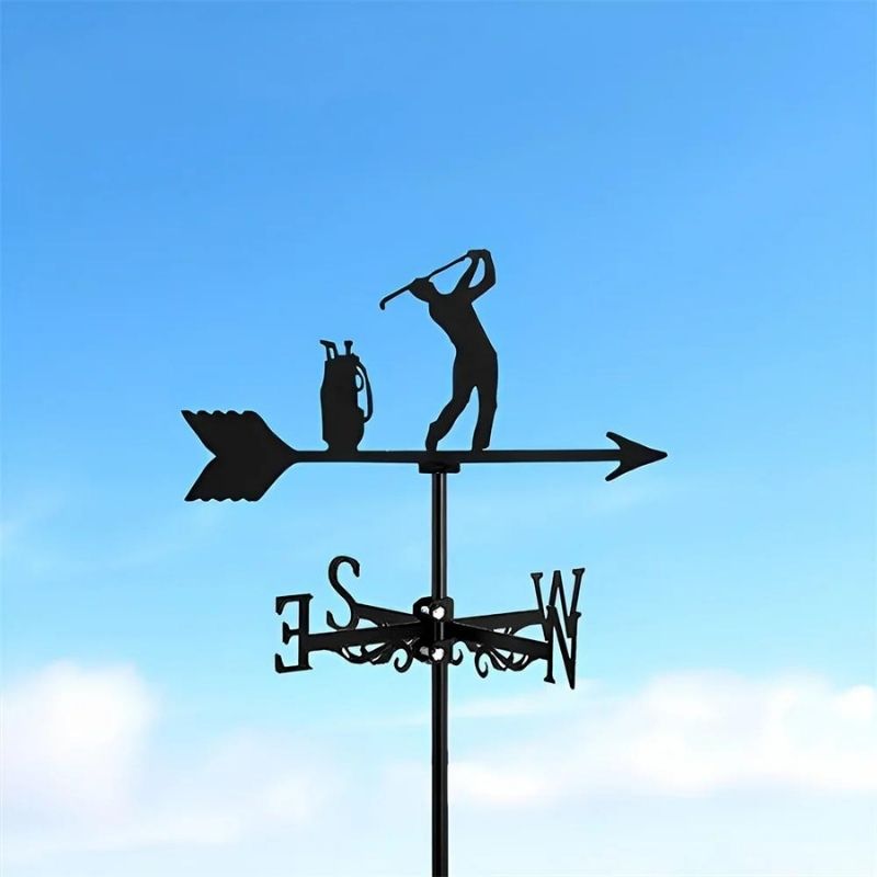 Golf Stainless Steel Weathervane MW040