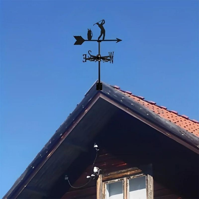 Golf Stainless Steel Weathervane MW040