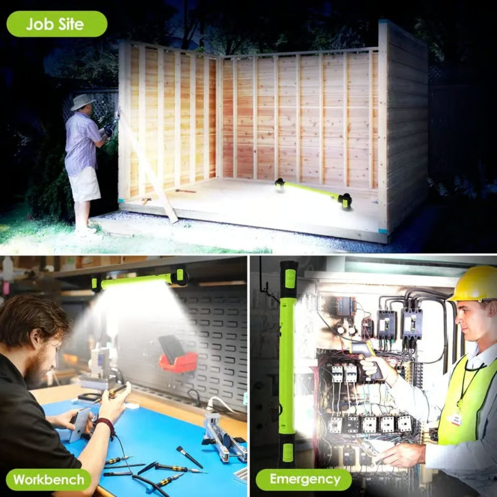 3000 Lumens Rechargeable Work Light - Bright, Tough & Built for Every Job