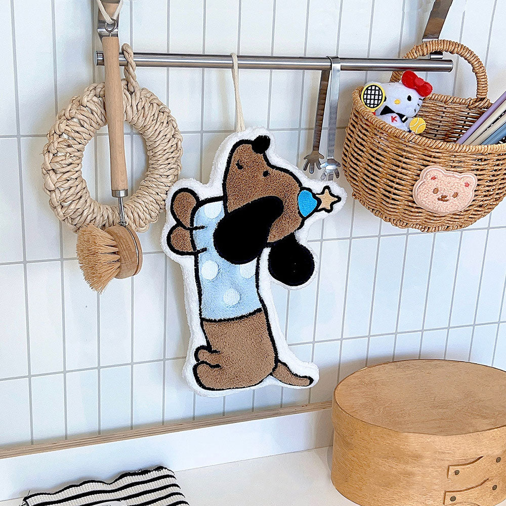 Adorable Dog Hand Towels - H553