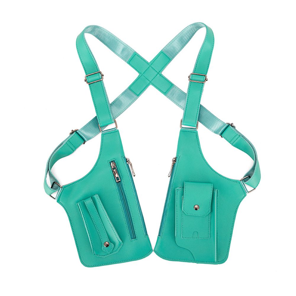 Premium Leather Shoulder Bag - Hidden Anti-Theft Compartments