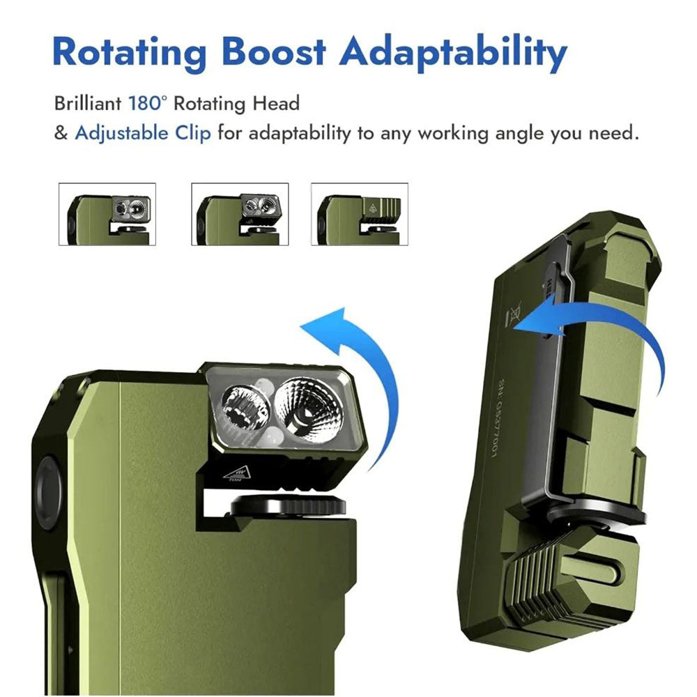 Mini EDC Flashlight - Pocket-Sized LED Light