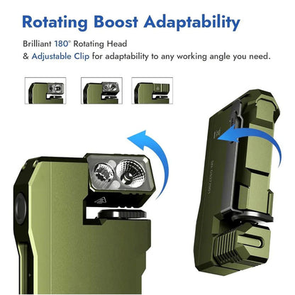 Mini EDC Flashlight - Pocket-Sized LED Light