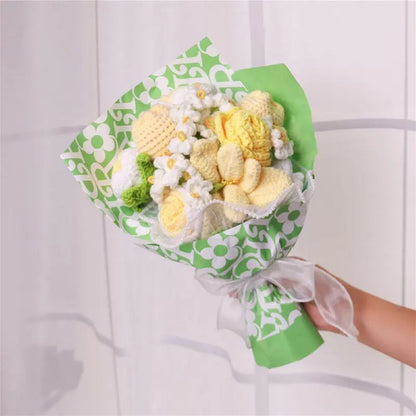 Handmade Crochet Flower Bouquet