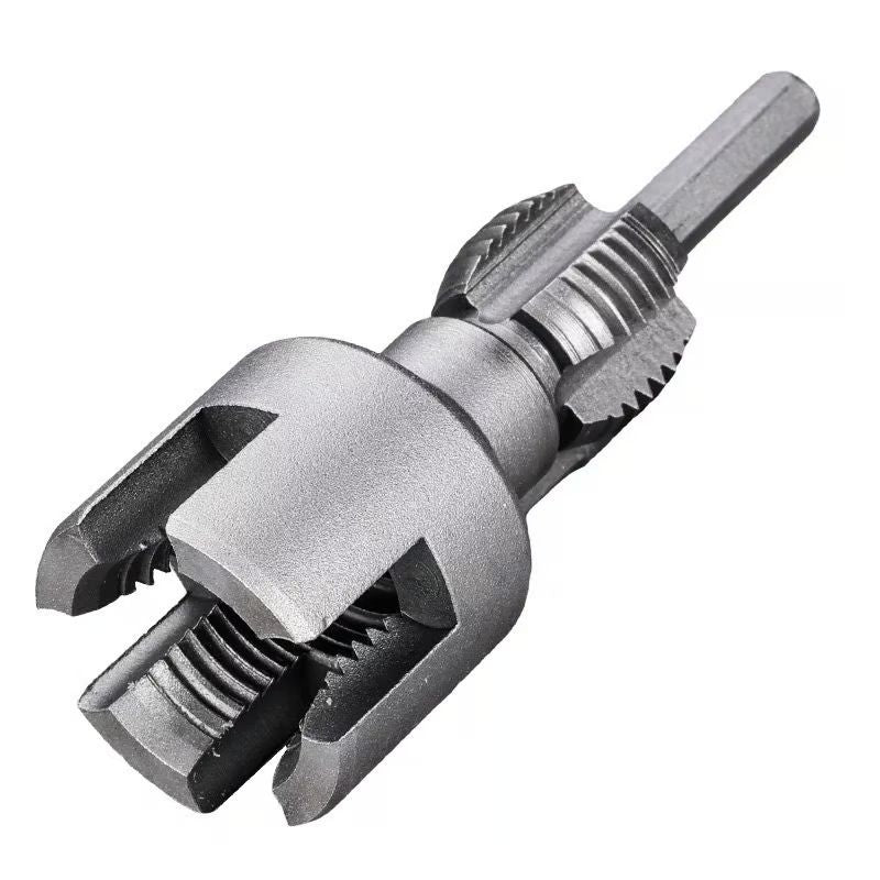 Integrated Internal & External Pipe Threading Tool
