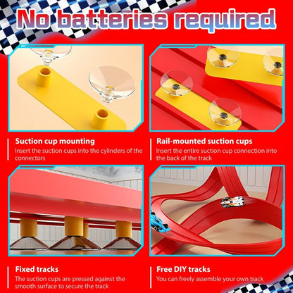 DIY Flexible Racing Track Toy