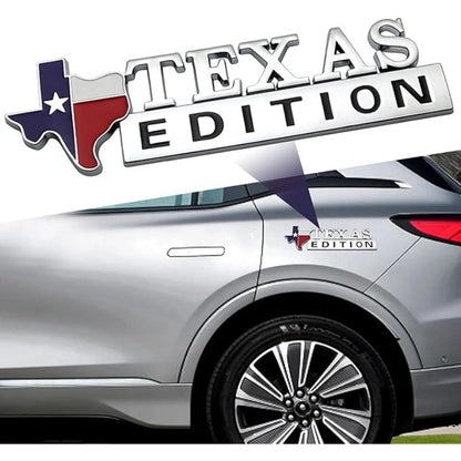 Texas Edition - Emblem Sticker Badge, Funny Decals for Car, Truck, SUV, Motorcycle - TE026