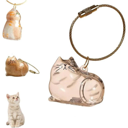 Cat Memorial Keychain Set - 6 Pcs