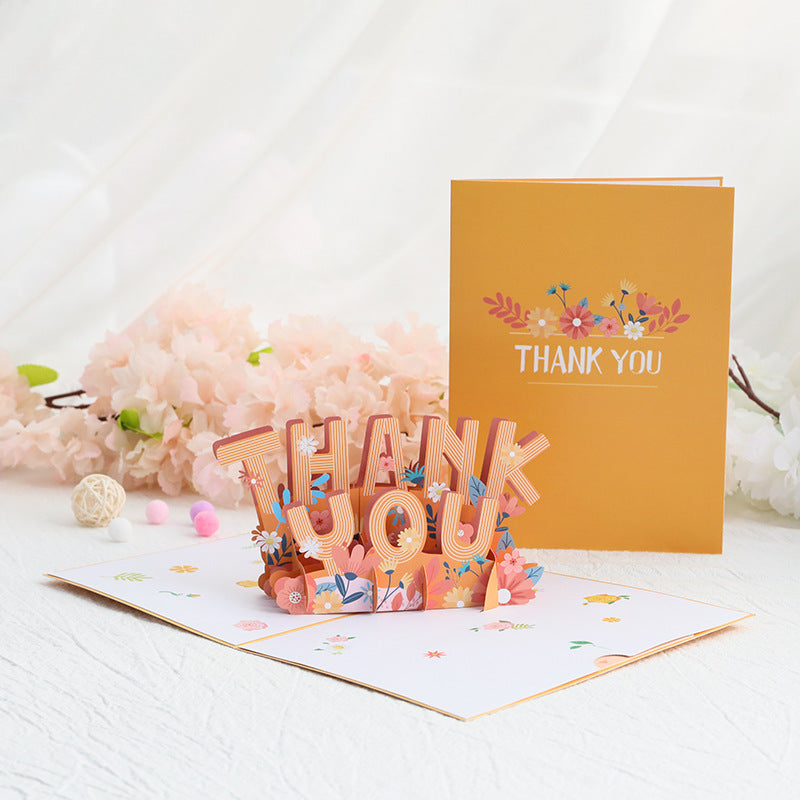 Vibrant 3D Butterfly & Daisy Pop-Up Greeting Card💐🦋
