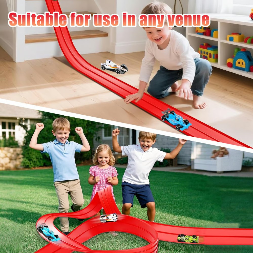 DIY Flexible Racing Track Toy