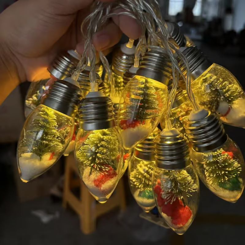 Christmas String Lights - Led Bulb String Lights
