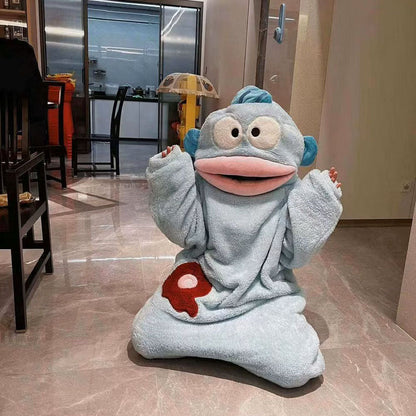 Funny Big Mouth Plush Onesie Pajamas
