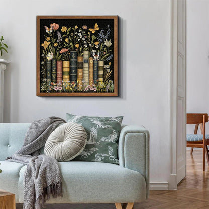 Wildflower Pages Jigsaw Wooden Puzzle 1000 Pieces