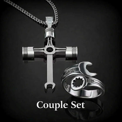 Mechanics Do it Better - Mechanics Necklace & Ring