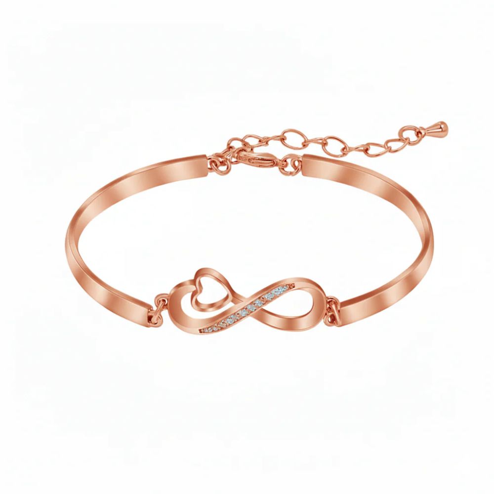 To My Granddaughter - Keep Me In Your Heart Infinity Bracelet
