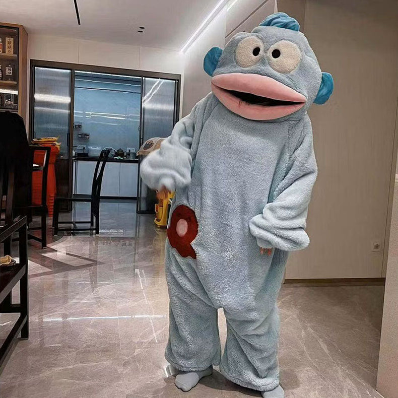 Funny Big Mouth Plush Onesie Pajamas