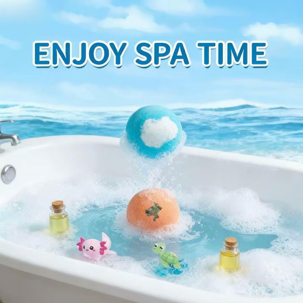 Bath Bombs For Kids – 12 Pack With Surprise Toys Inside, Easter Basket Stuffers
