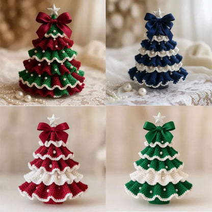 DIY Crochet Christmas Tree Kit – ✨Handmade Holiday Decoration Set