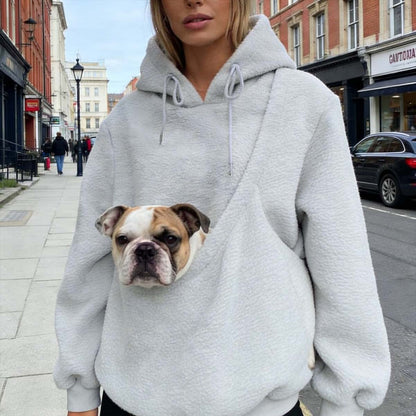 Pet Carrier Kangaroo Hoodie