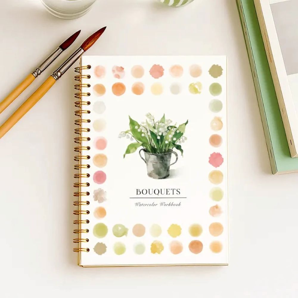 Beginner-Friendly - Watercolor Workbook
