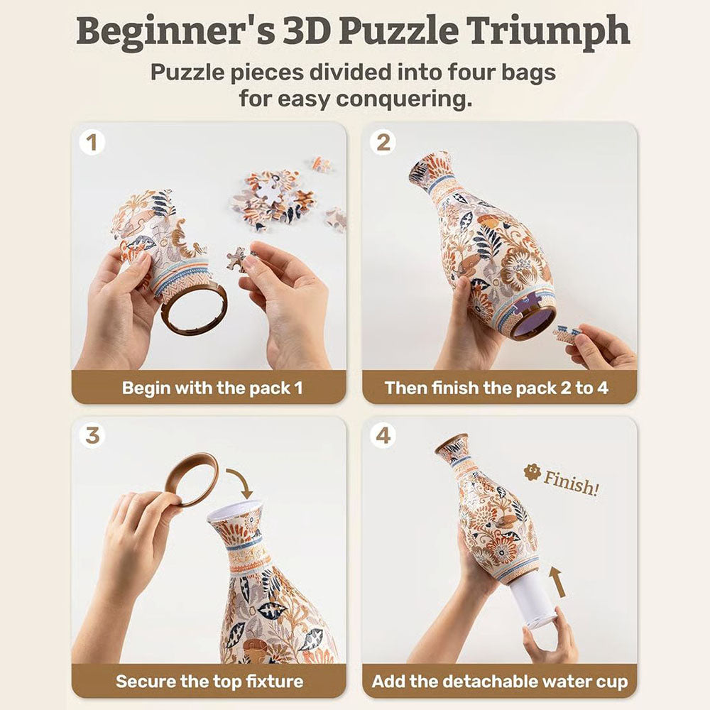 3D Puzzle Vase