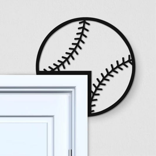 Baseball Metal Door Topper DT076