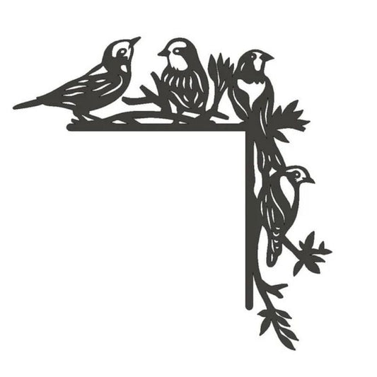 Birds Metal Door Topper DT069