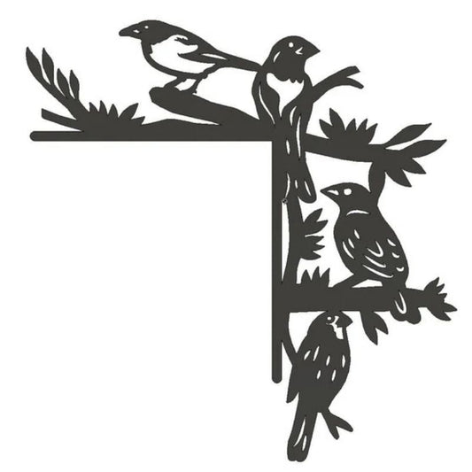 Birds Metal Door Topper DT068