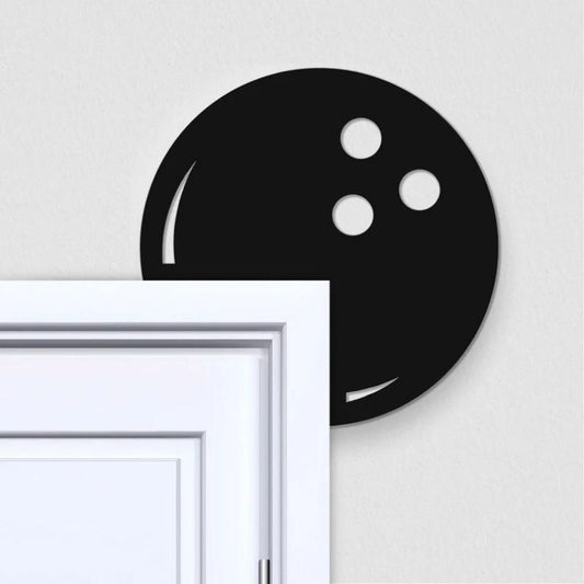 Bowling Metal Door Topper DT075