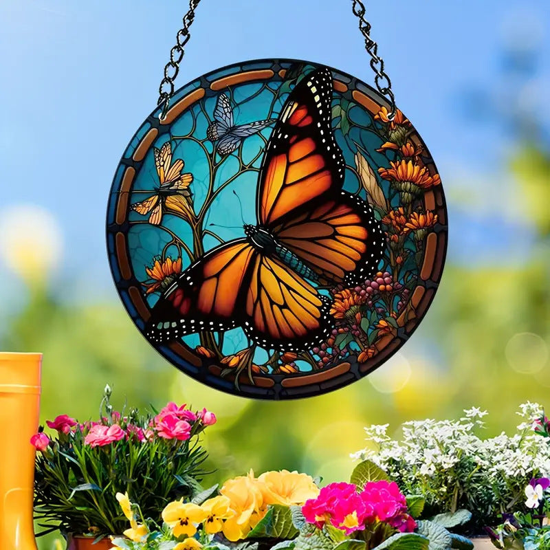 Butterfly - Suncatcher Hanging Ornament WH008