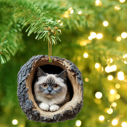 British Shorthair Cat - Animal Christmas Ornament CH060