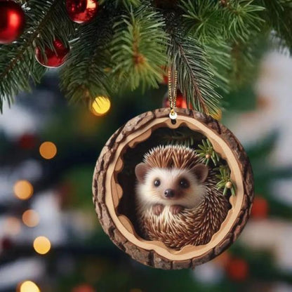 Hedgehog - Animal Christmas Ornament CH108