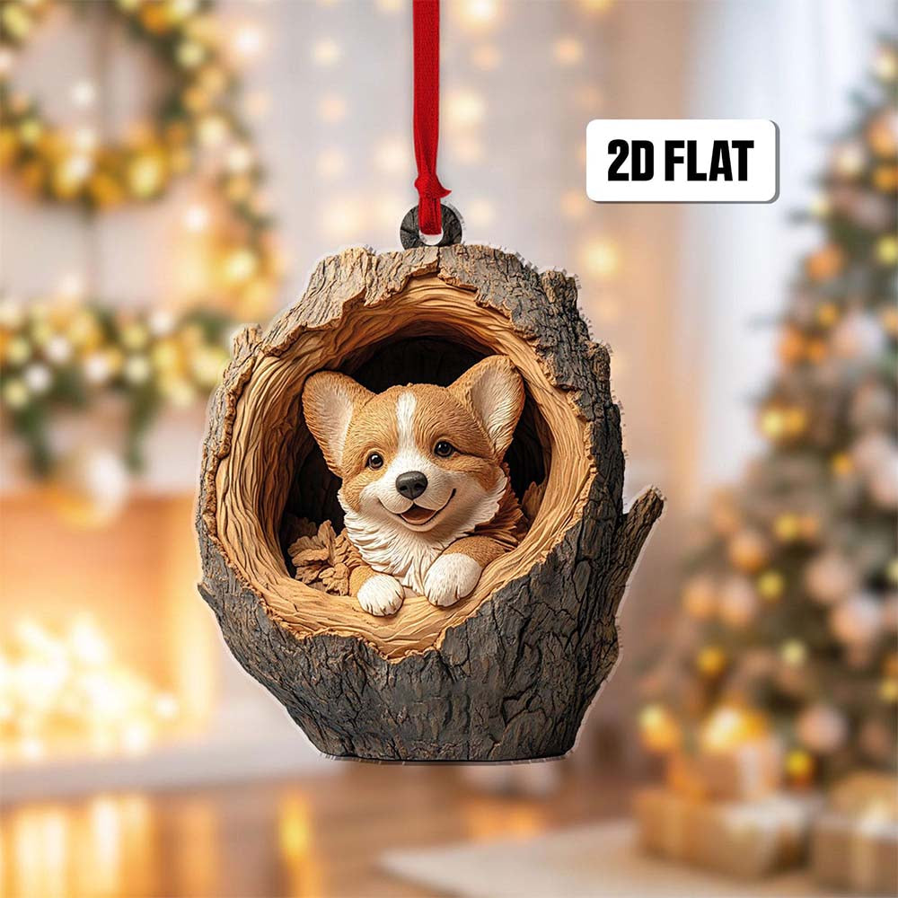 Corgi - Animal Christmas Ornament CH109