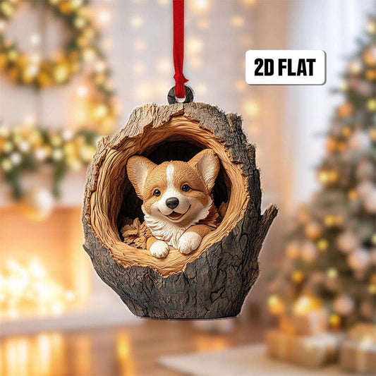 Corgi - Animal Christmas Ornament CH109