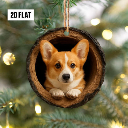 Corgi - Animal Christmas Ornament CH110